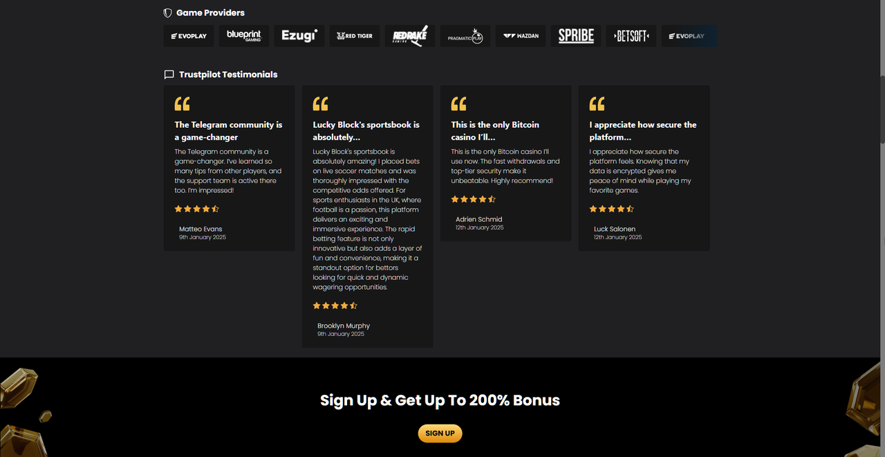 Luckyblock Casino UK 2026 – Comprehensive Review & Player Guide Casino